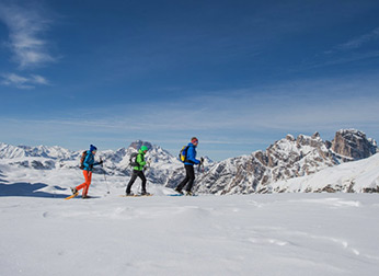 Snowshoeing